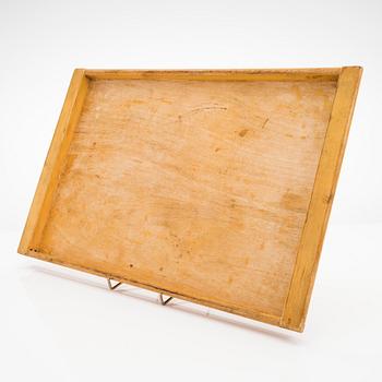 Aino Aalto, a mid 20th century wooden tray Ahlström Varkauden tehtaat for Artek, Finland.