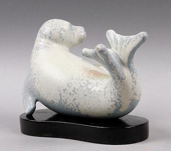 FIGURIN, stengods, Gunnar Nylund, Rörstrand.