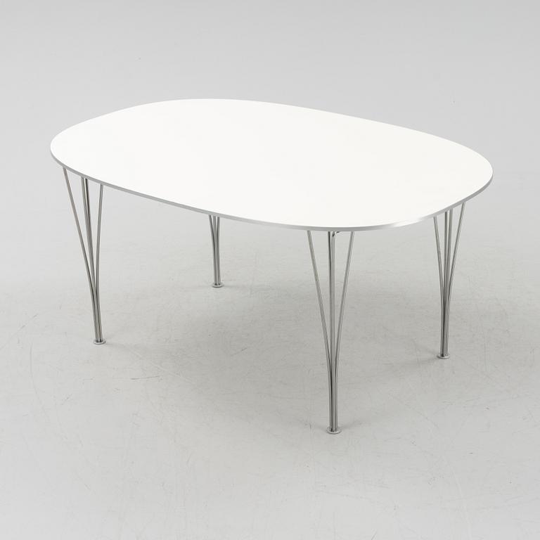 Bruno Mathsson & Piet Hein, matbord, "Superellips", Fritz Hansen, Danmark, 2008.