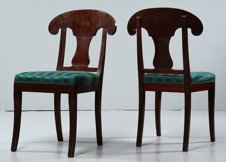 SALONGSGRUPP, 4 delar, Karl Johan-stil, 1900-talets början.