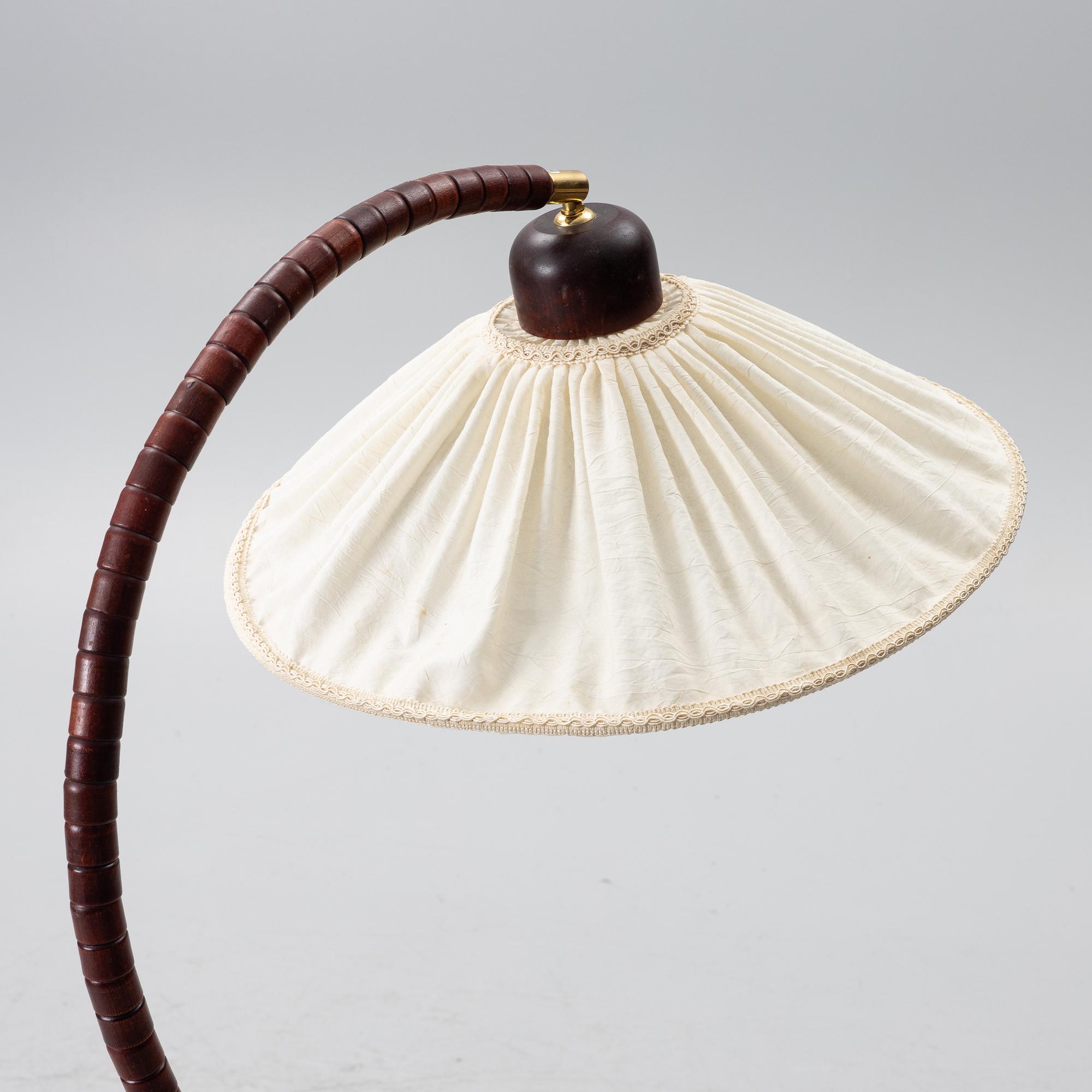 A flloor lamp, Markslöjd, Sweden, later part of the 20th century.