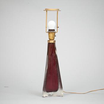 BORDSLAMPA, Carl Fagerlund, Orrefors.