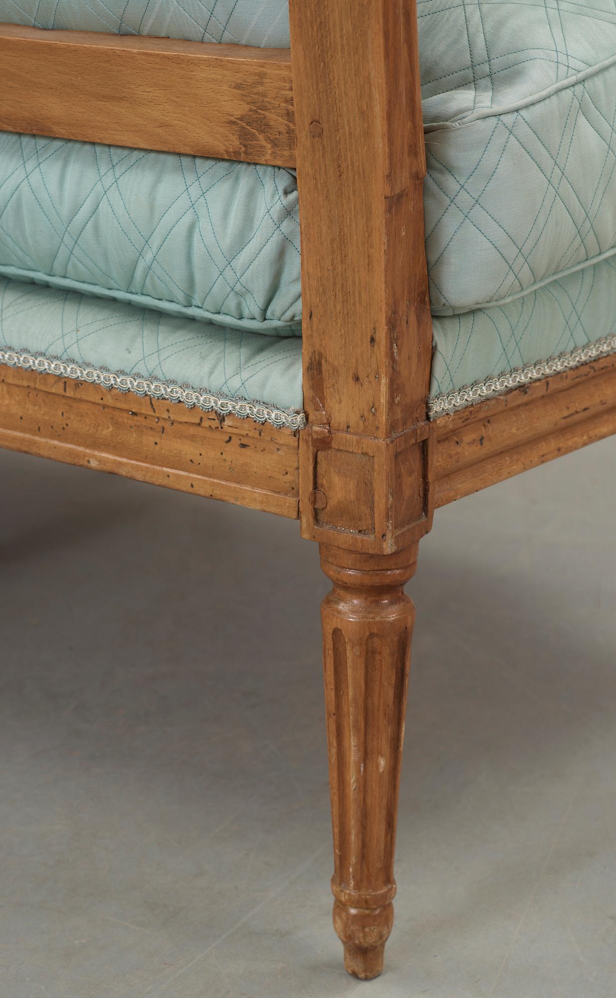 SOFFA, gustaviansk-stil, 1800-tal.