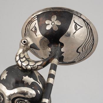 Walter Bengtsson, skulptur, metall, signerad WB, numrerad 10/10 och daterad 73.