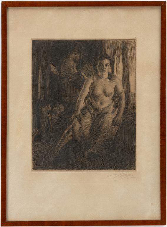 Anders Zorn, Sägpallen.