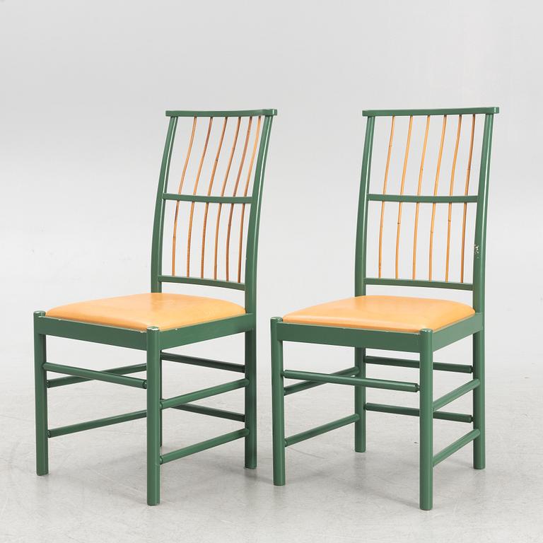 Josef Frank, stolar, 6 st, modell 2025, Firma Svenskt Tenn.