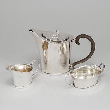 ELIS BERGH, A silver coffee service from CG Hallberg, Stockholm, 1934-7.