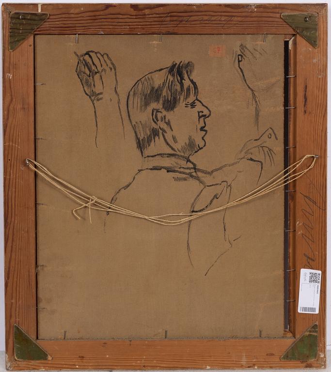 Birger Ljungquist, Kvinna i ateljén.