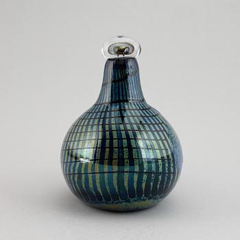 Oiva Toikka, skulptur, fågel, glas, signerad Oiva Toikka Nuutajärvi Notsjö, numrerad 693/1000.