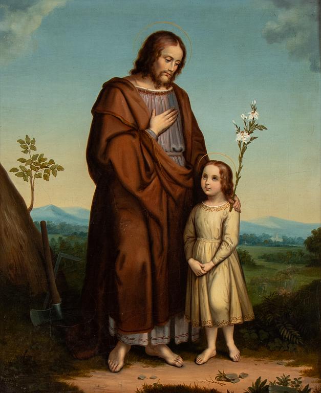 Gotthard Werner, oil on canvas, signed.