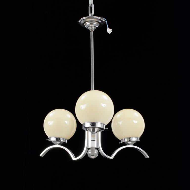 TAKLAMPA, art deco, 1930-tal.