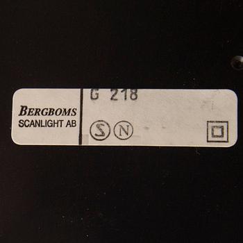 Floor lamps, a pair, Bergboms, the last part of the 20th century.