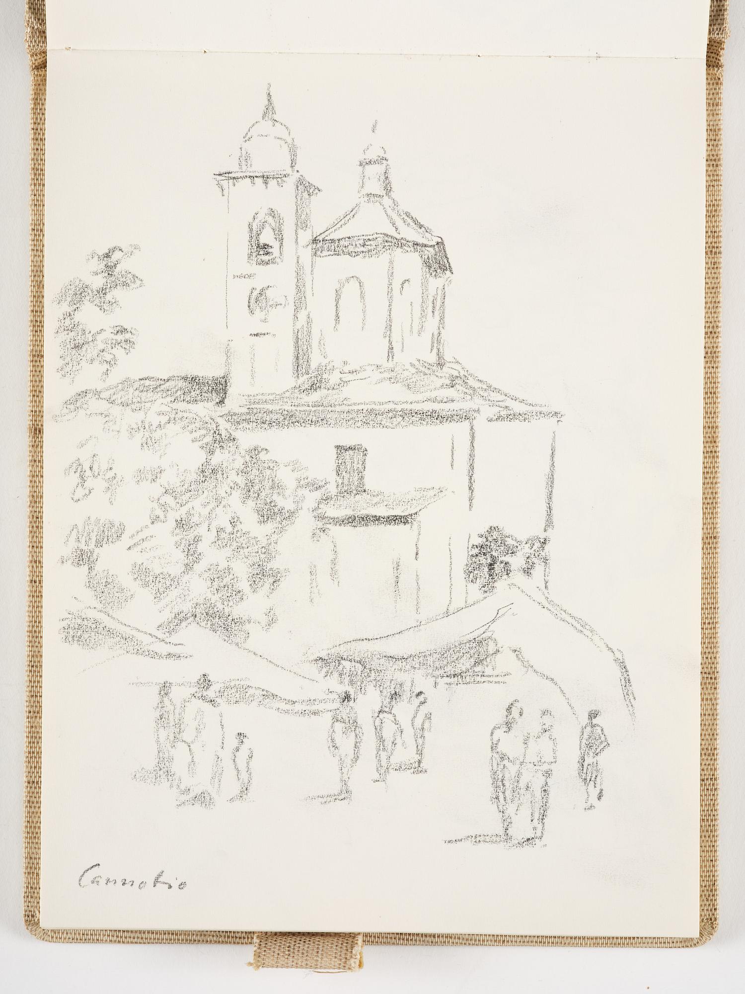 Lotte Laserstein, 4 skissböcker med blyertsteckningar.