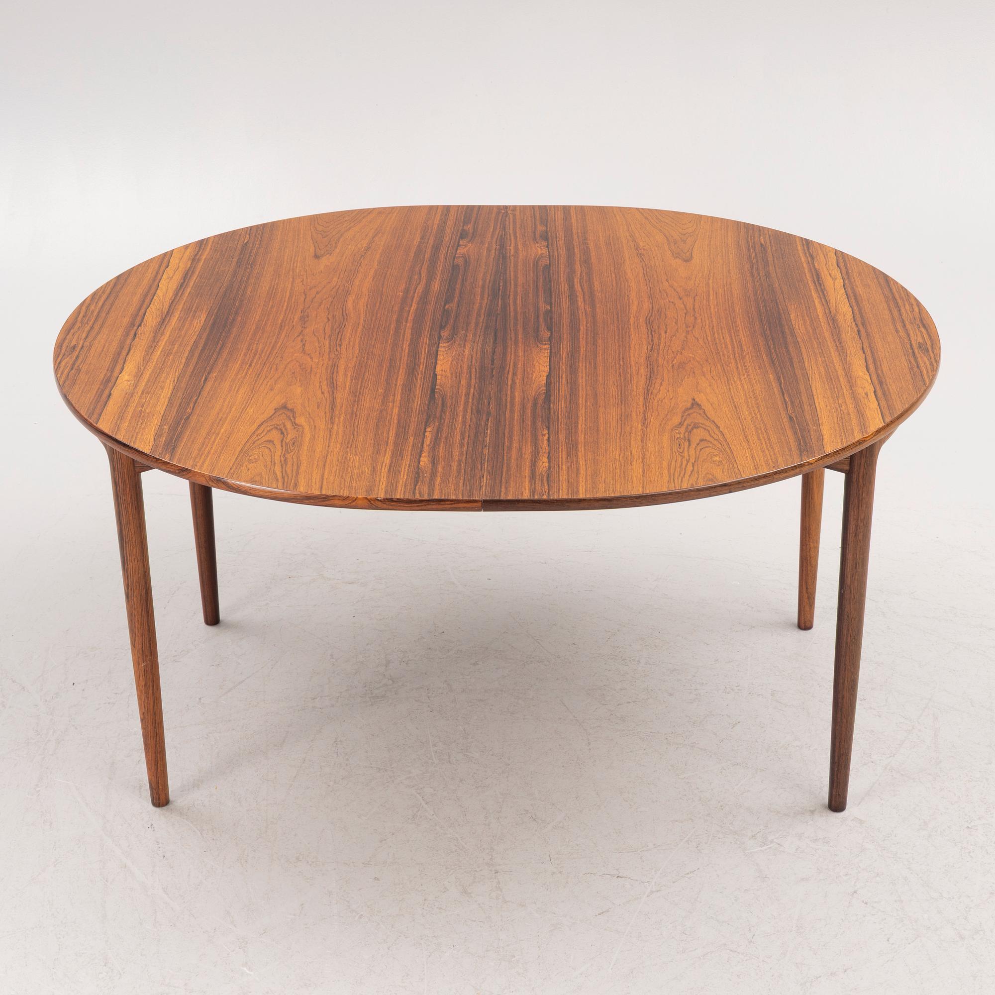 Ib Kofod Larsen, matgrupp, 5 delar, Säffle Möbelfabrik, 1960-tal.