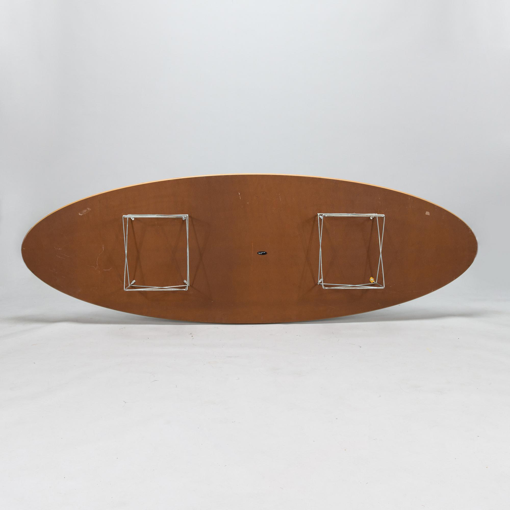 Charles och Ray Eames, soffbord, "Surfboard table" för Herman Miller.