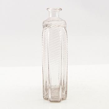A  Swedish glass bottle, Skånska Glasbruket, 18th century.