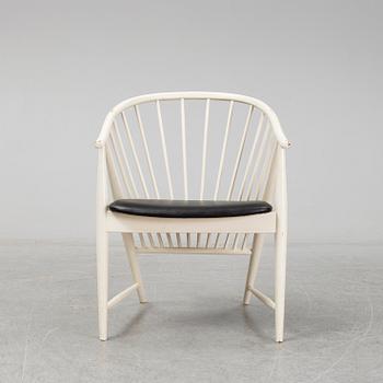 SONNA ROSÉN, fåtölj, "Solfjädern", Nesto Nässjö Stolfabrik AB.