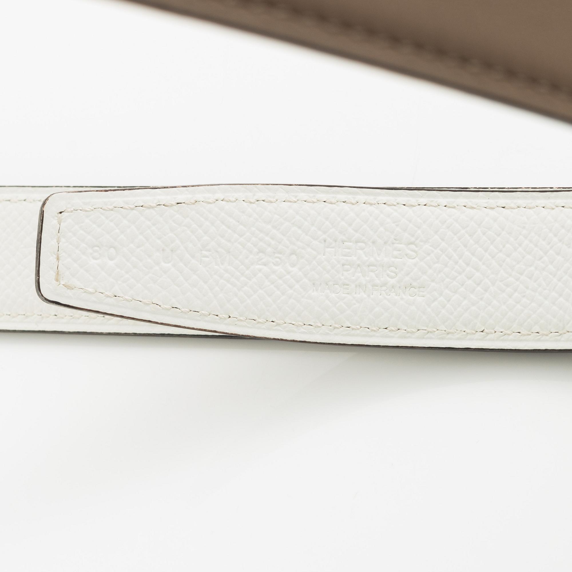 Hermès, belt, "Maillon Bubble Belt".