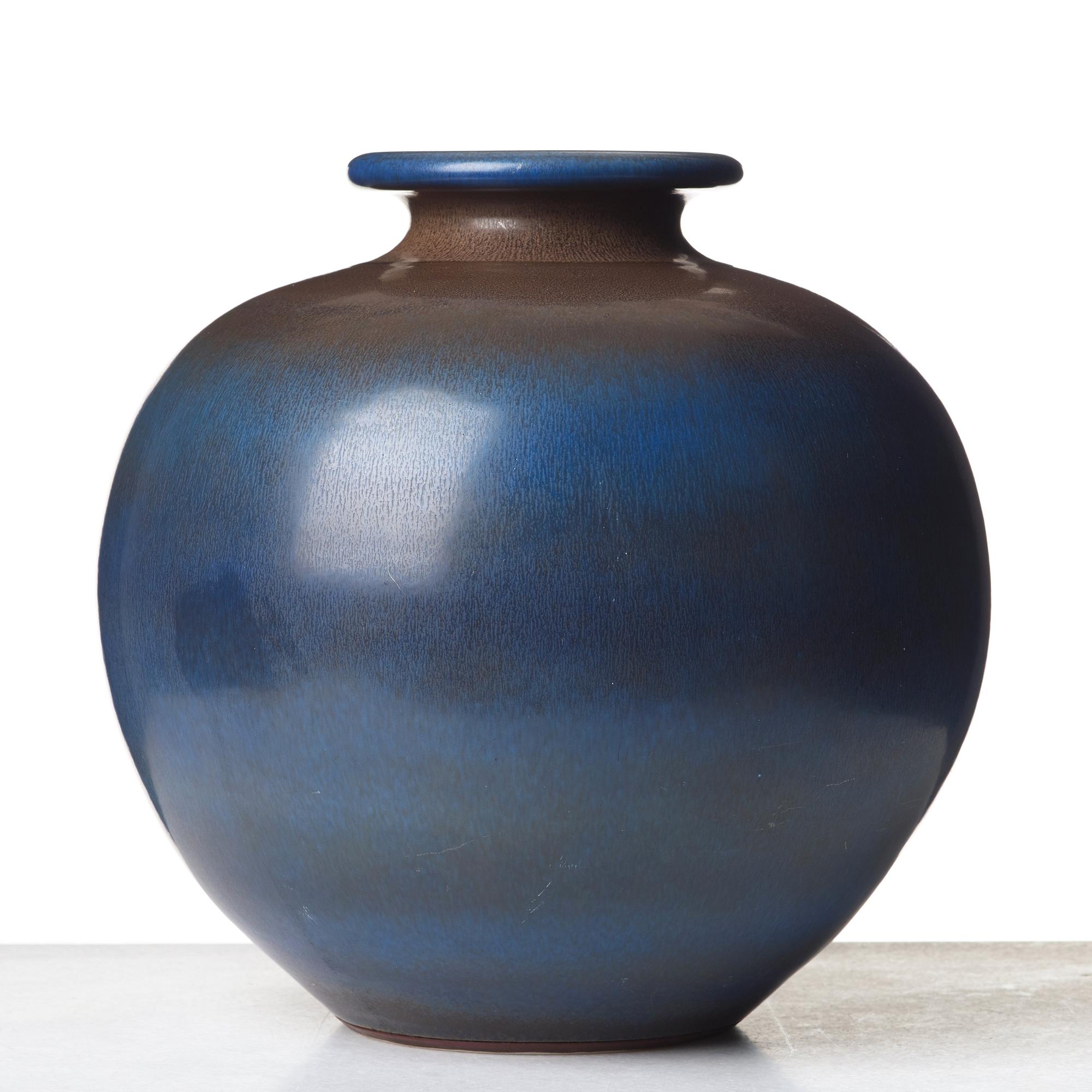 Berndt Friberg, a large stoneware  vase, Gustavsberg studio, Sweden 1965.