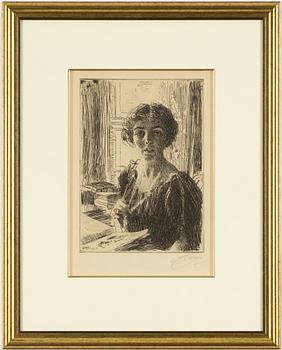 Anders Zorn, "Kronprinsessan Margareta".