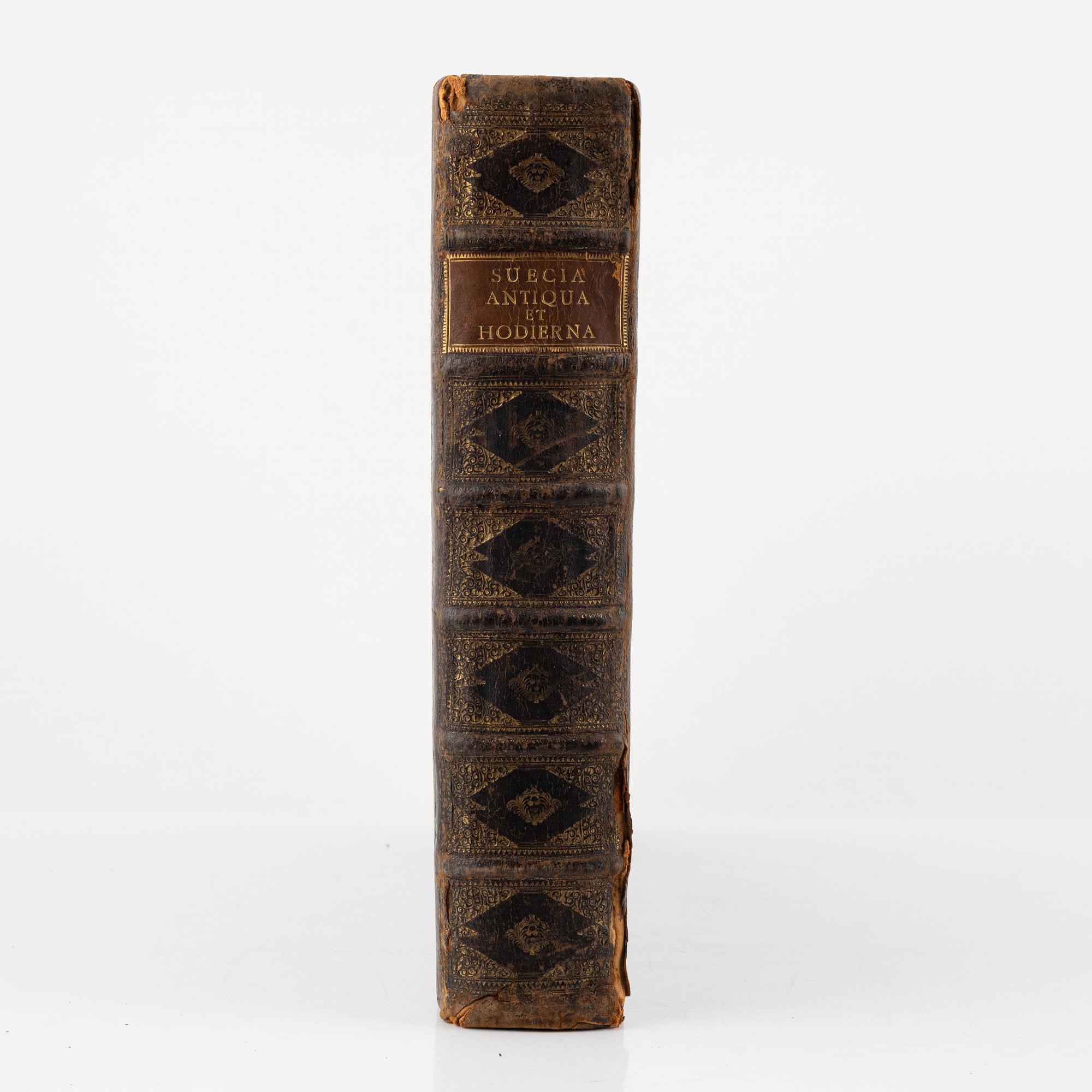 The greatest Swedish topographical work, with 353 engraved plates.