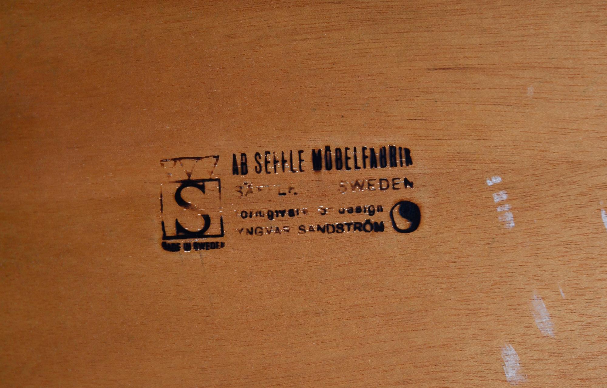 SOFFBORD, Yngvar Sandström, Seffle Möbelfabrik.