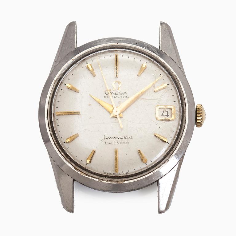 Omega, Seamaster, Calendar, wristwatch, 33.5 mm.