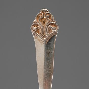 PARTI SILVER, 16 delar, 1900-tal. Vikt 349 gram.