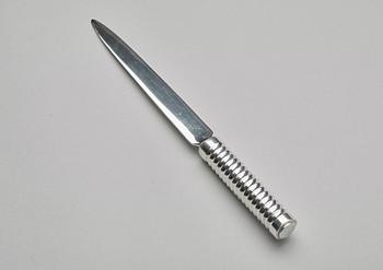 Sigvard Bernadotte, a sterling letter opener, Georg Jensen, Copenhagen post 1945.