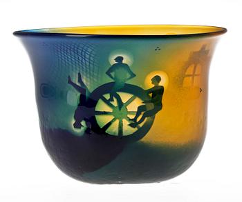 SKÅL, glas Bertil Vallien Kosta Boda.