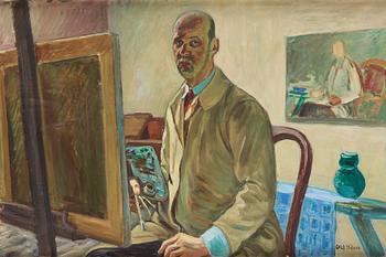 Axel Nilsson, "Självporträtt".