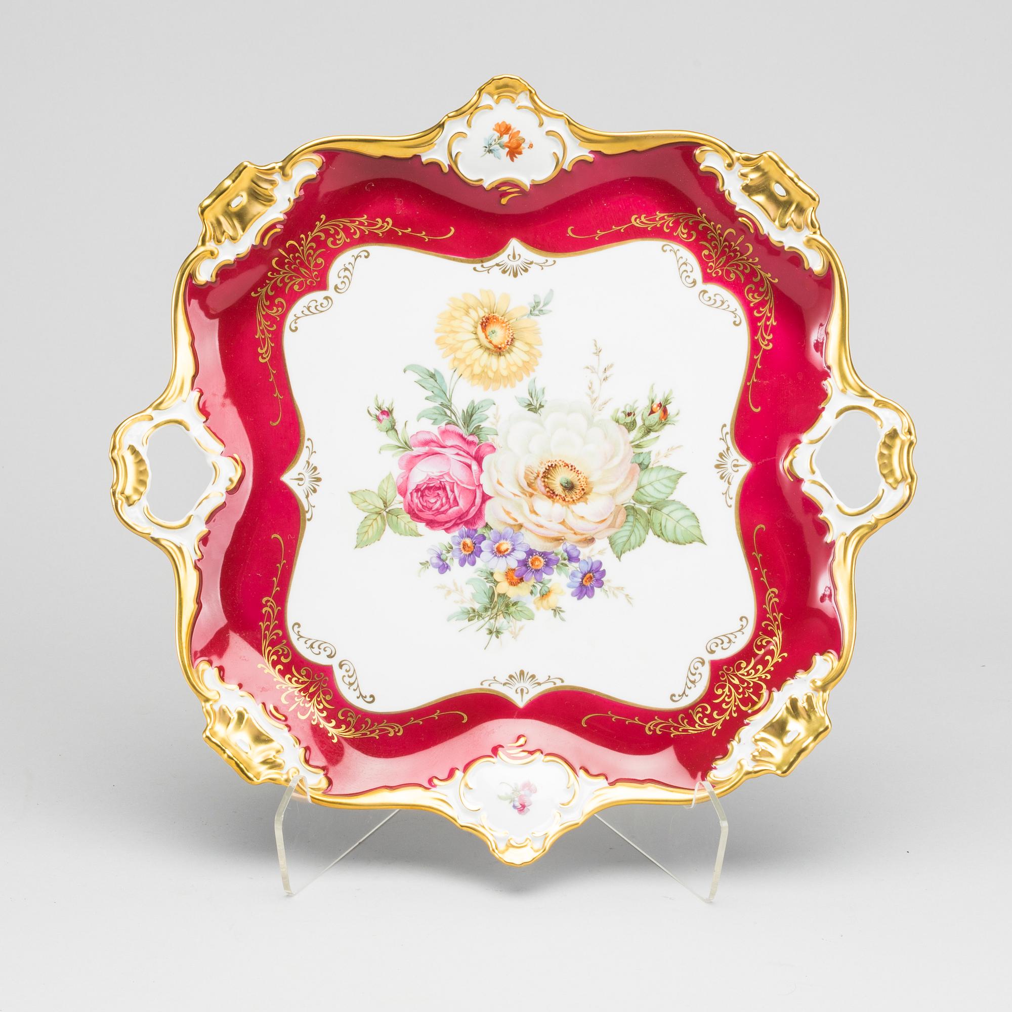 A ALKA KUNST BAVARIA TRAY.