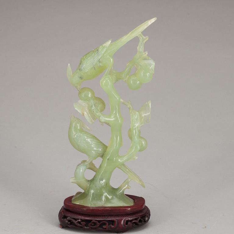 FIGURIN, jadeit. Kina, 1900-tal.