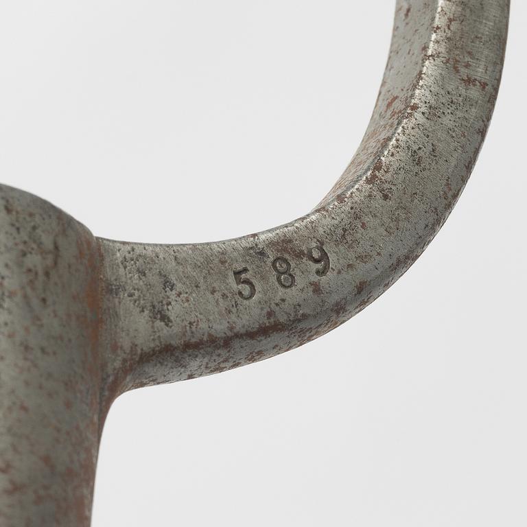 Flintlock rifle, Swedish repair model from the early 19th century.