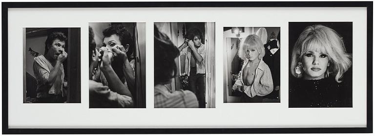 Christer Strömholm, "Tonia, Place Blanche, Paris", 1967.