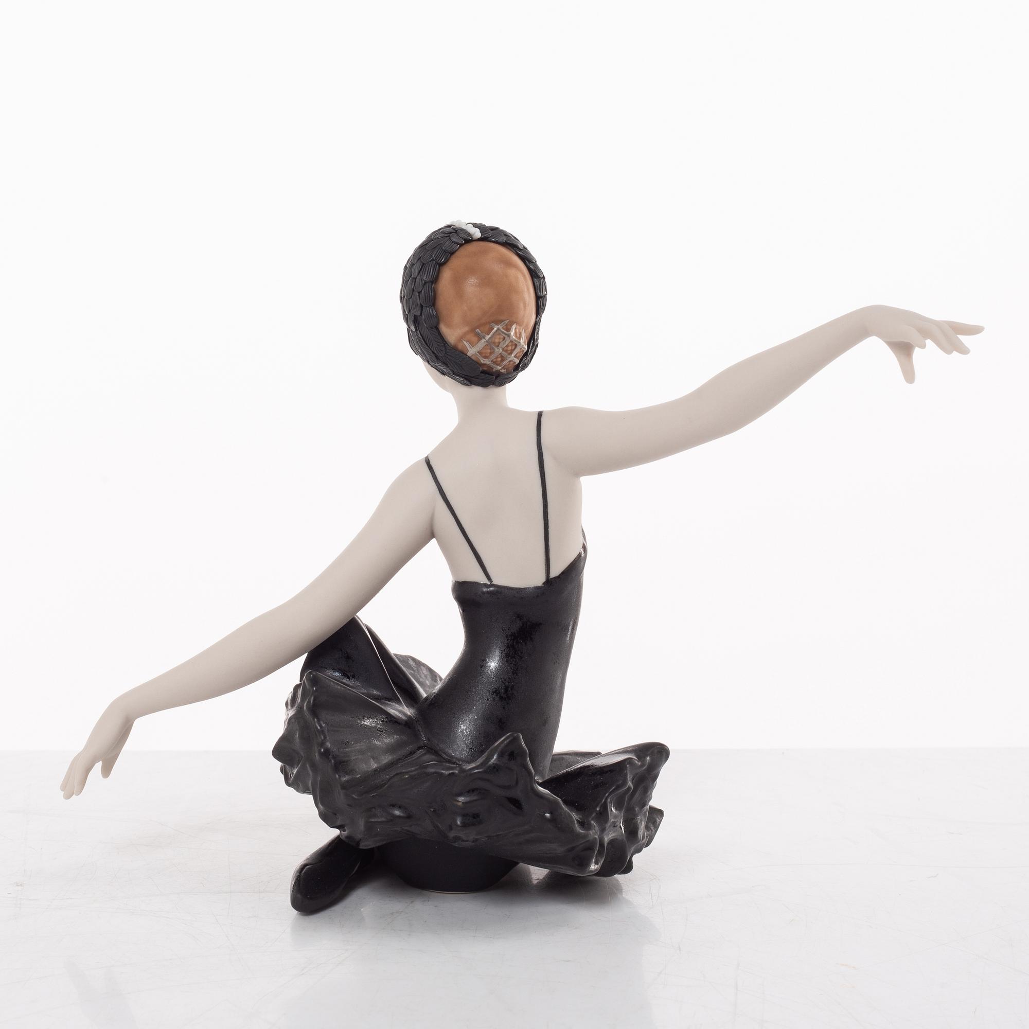 Lladró, figurines, 2 pcs, José Puché, "Dreams of Ballerina" and José Luís Alvarez, "Mysterious Ballerina", Spain.