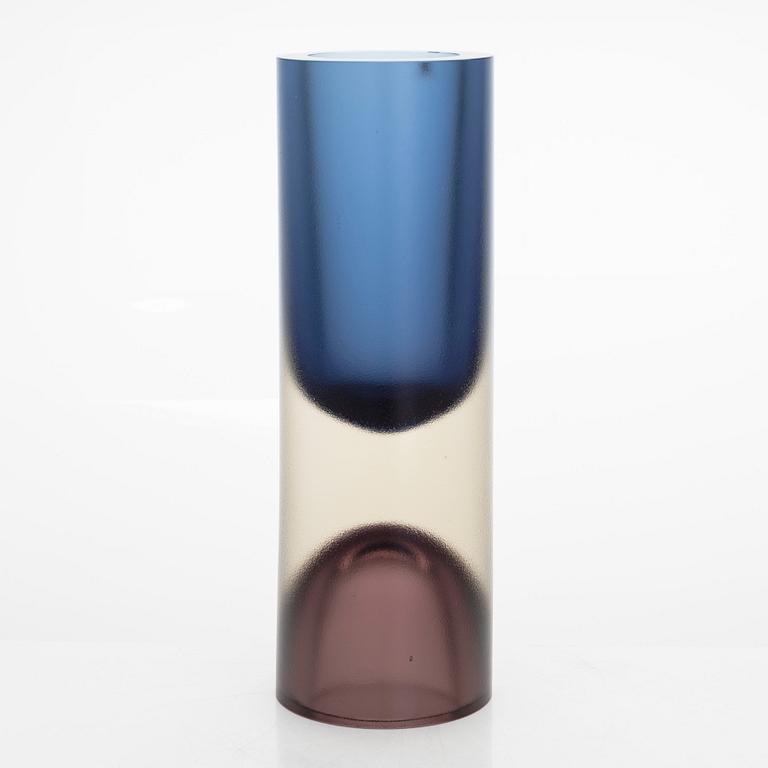 Tapio Wirkkala, 'Double-Headed' glass vase signed Tapio Wirkkala - 3892.
