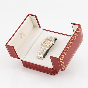 Cartier, Santos Galbée, armbandsur, 29 x 29 (41) mm.