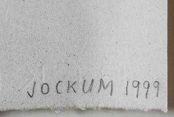 JOCKUM NORDSTRÖM, litografi, signerad Jockum och daterad 1999, numrerad 79/140.