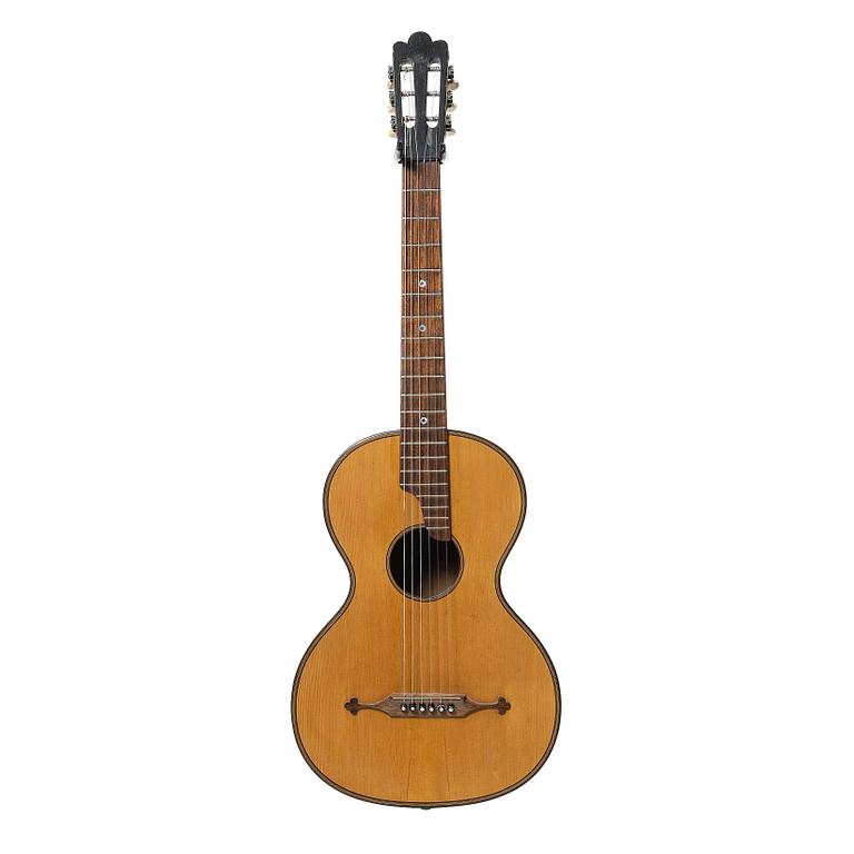 Richard Jacob, akustisk gitarr, 1913, Tyskland.