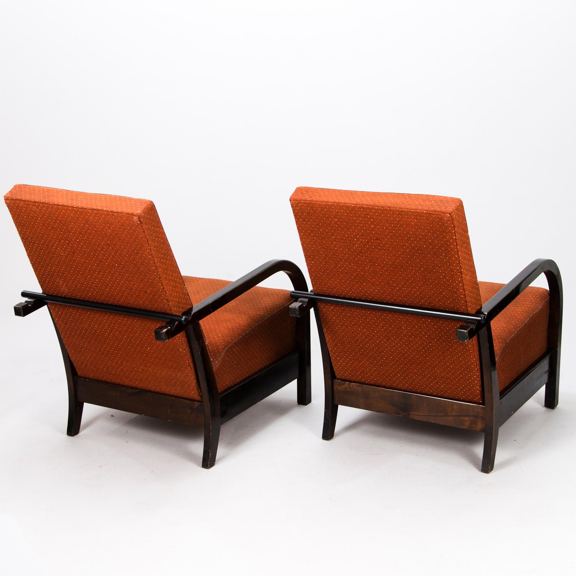 A 1930's 'Mainio' armchairs for Asko Finland.