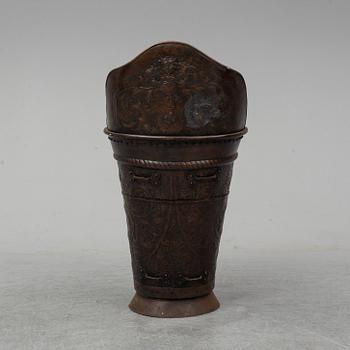PARAPLYSTÄLL, koppar, 1800-tal.