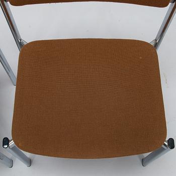 Ilmari Tapiovaara, tuoleja, 4 kpl, "Kiki" Merivaara 1970-luku.