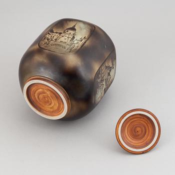 Gunnar Nylund, "Flambé" vase.