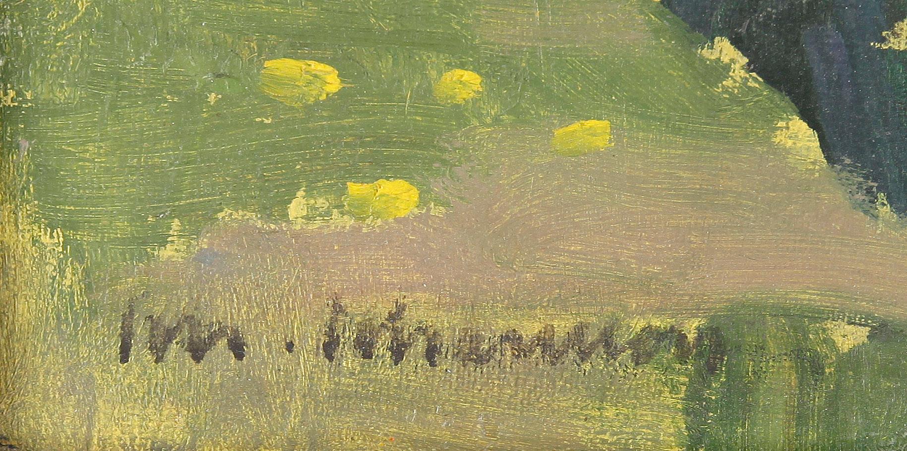 JOHAN JOHANSON, olja på duk, signerad.