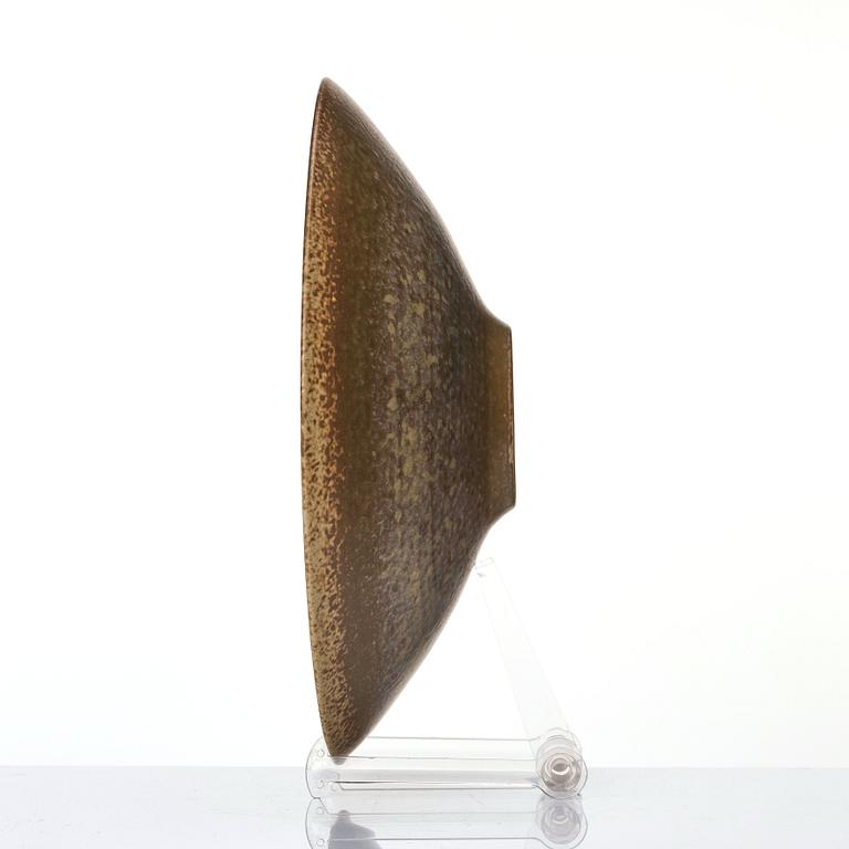 Carl-Harry Stålhane, a stoneware dish, Rörstrand, Sweden 1950s.