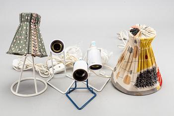 LAMPOR, 5 st, 1900-talets mitt/andra hälft.