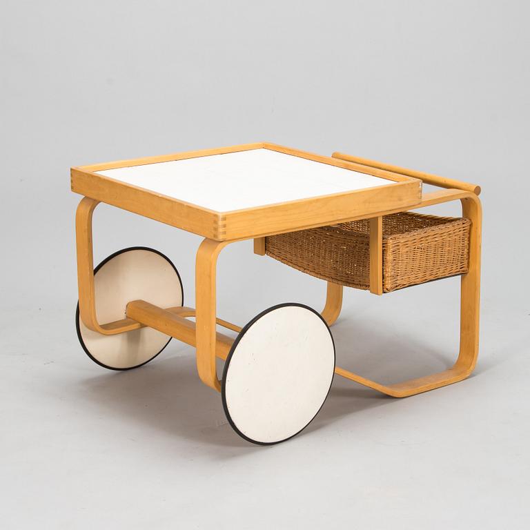 Alvar Aalto, serveringsvagn, modell 900, Artek, 1960-tal.