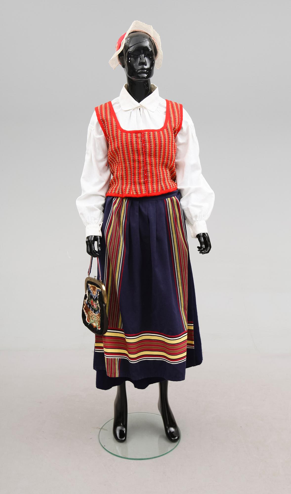 FOLKDRÄKT, 1900-talets mitt.