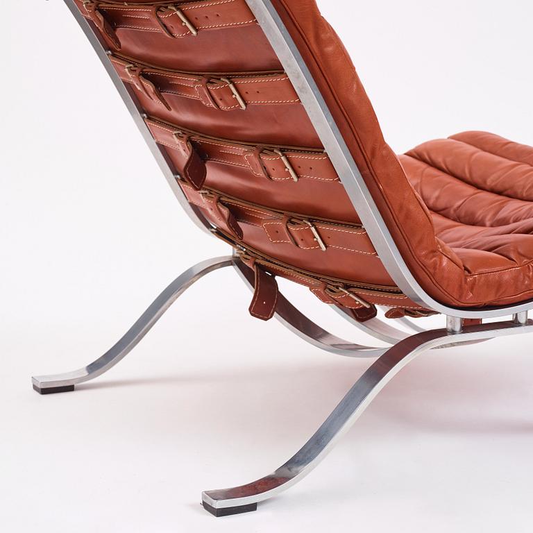 Arne Norell, an 'Ari' easy chair and ottoman, Norell Möbel AB, Sweden.